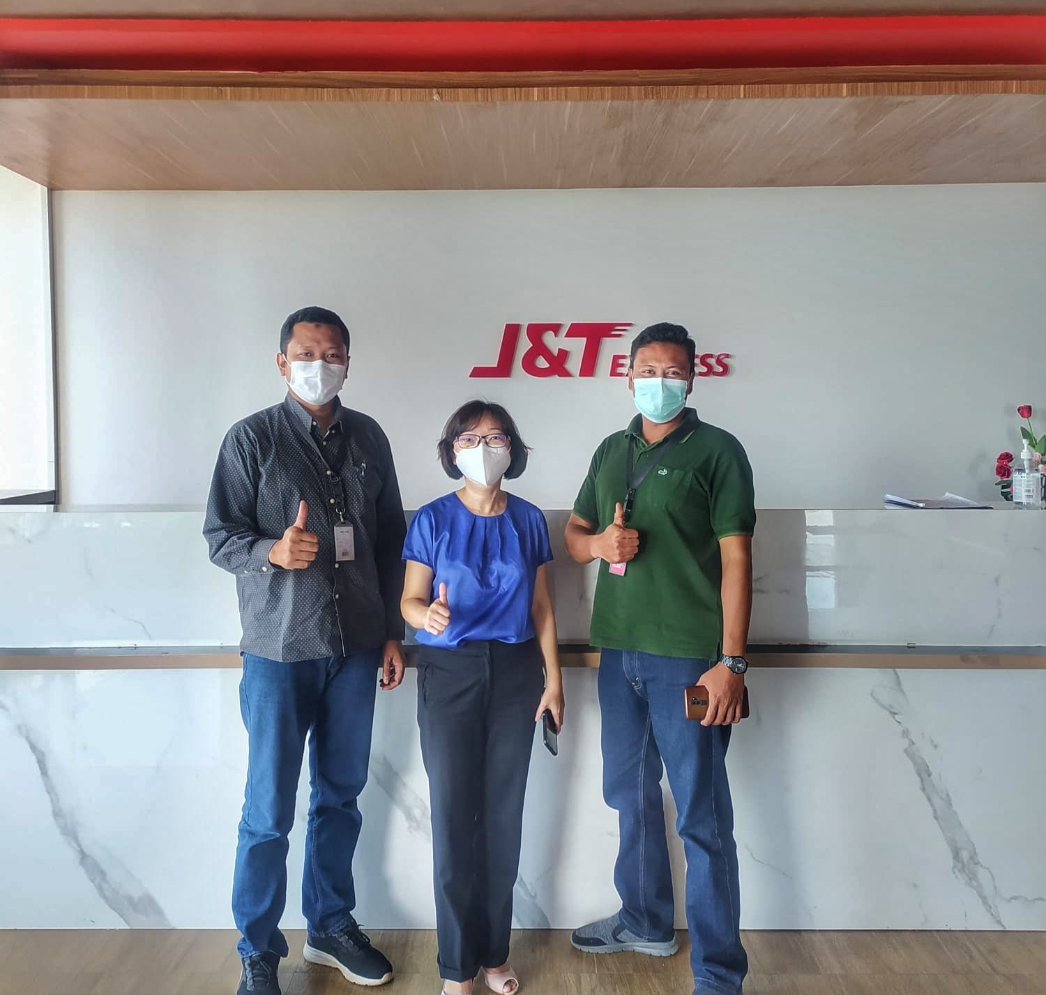 Customer Visit ke J&T Jawa Timur